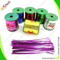 C0lorful Metalic Candy Twist Tie